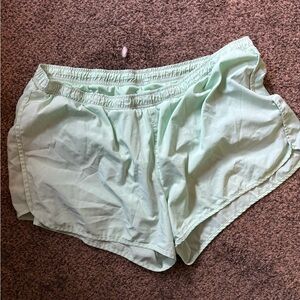 Mint Green Athletic Shorts
